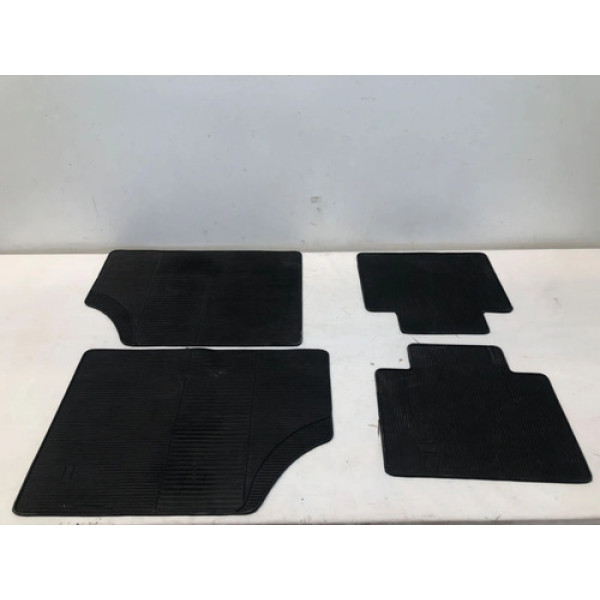Jogo Tapete Borracha Nissan Versa 2015 2019 Paralelo Preto