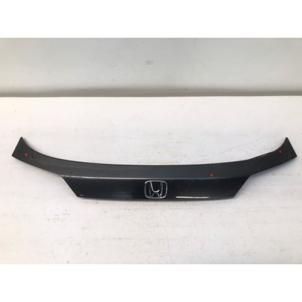 Moldura Tampa Traseira Honda Hrv 2018 2021 Detalhe Cinza