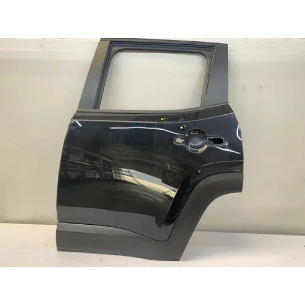 Porta Traseira Esquerda Jeep Renegade 2018 2021 Detalhe Traseira Esquerdo Preto