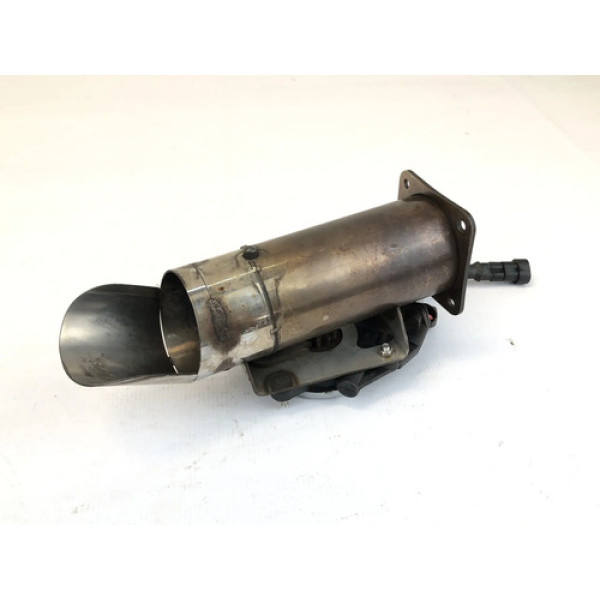 Difusor Esquerdo Escape Porsche Cayenne 4.8 V8 2011 2014