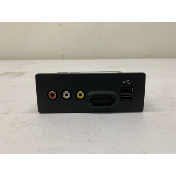 Tomada Auxiliar Usb Ford Fusion 2013 2016 Preto