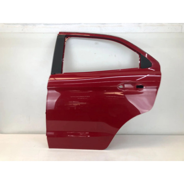 Porta Traseira Esquerda Ford Ka Hatch 2014 2021 Traseira Esquerdo Vermelho