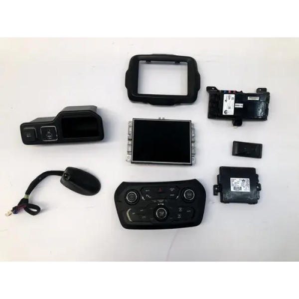 Kit Multimídia Completo Jeep Renegade 1.8 2018 2021 Original