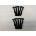 Jogo Parafuso Mancal Gm Corsa 1.0 Flex Power 2005 2009 Preto