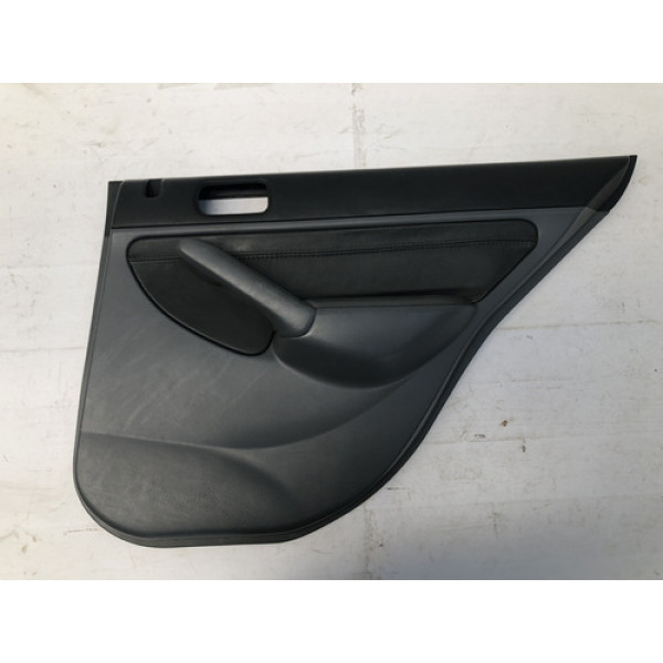 Forro Porta Traseiro Direito Honda Civic 2001 2006 Couro Preto