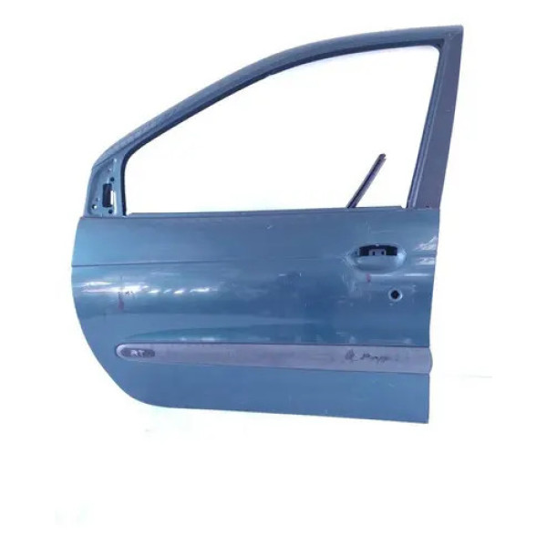 Porta Dianteira Esquerda Renault Scenic 1999 2010 Dianteira Esquerdo Verde-escuro