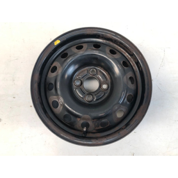 Roda Ferro Aro 15 4x100 Civic 2001 2006 Preto
