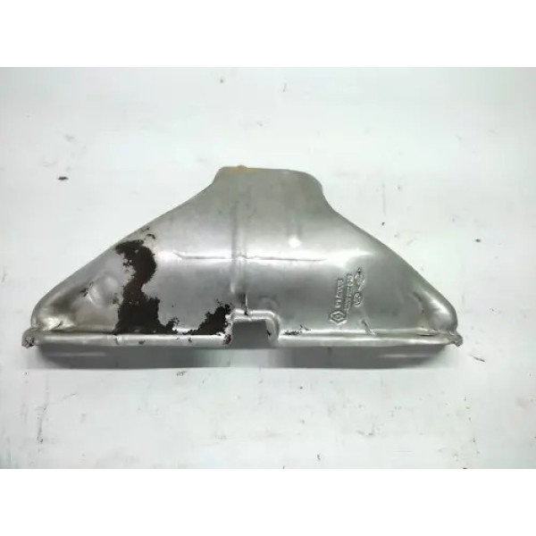Protetor Calor Do Escape Renault Logan 1.0 16v 2007 2011 Prata