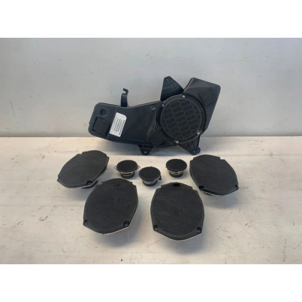 Kit Alto Falante Compass 2.0 2016 2021 Beats Preto