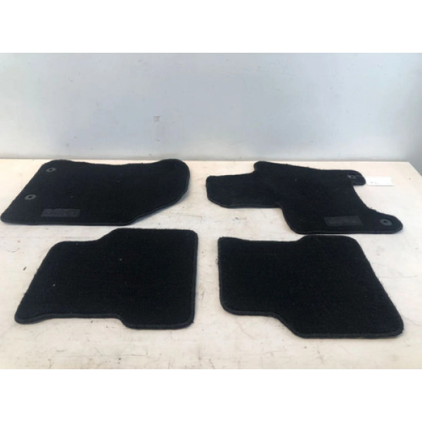 Jogo Tapete Carpete Jeep Compass 2016 2020 Preto
