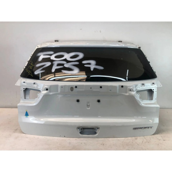 Tampa Traseira Jeep Compass 2.0 Sport 2016 2020 Detalhe Branco