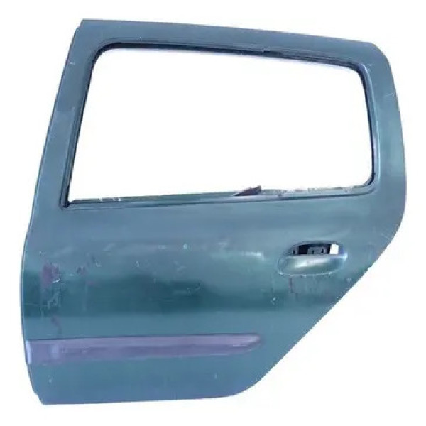 Porta Traseira Esquerda Renault Clio Hatch 2001 2002 *detalh