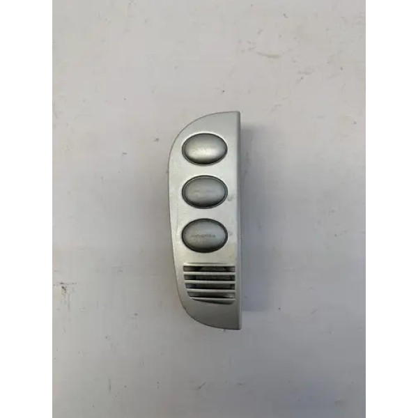 Moldura Botão Falso Painel Central C3 2003 2011