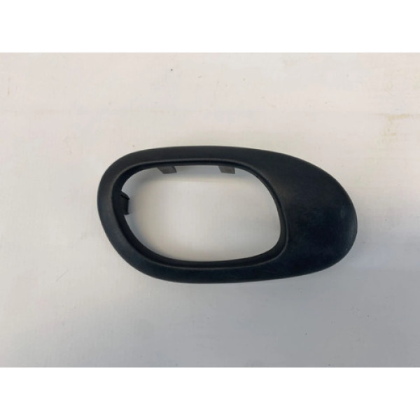 Moldura Maçaneta Interna Esquerda Peugeot 206 1999 2009 Preto