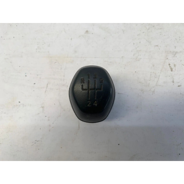 Manopla Trambulador Cambio Marcha Renault Kwid 2017 2021 Preto