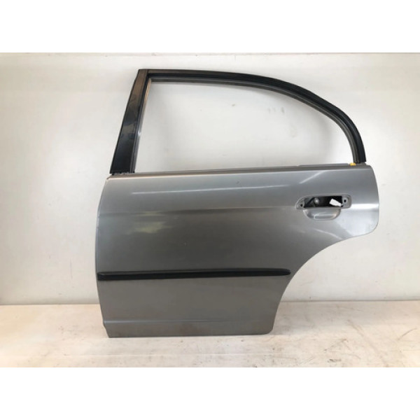 Porta Traseira Esquerda Honda Civic 2001 2006 Prata Traseira Esquerdo Prateado