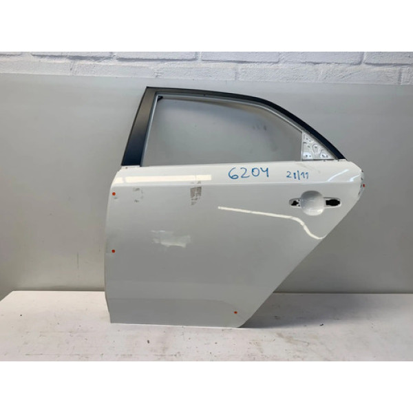 Porta Traseira Esquerda Kia Cerato 2009 2012 Detalhe Traseira Esquerdo Branco