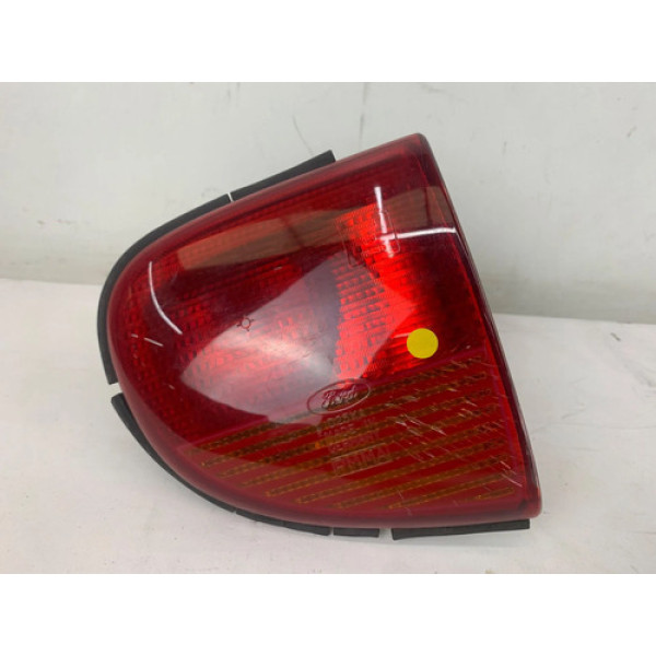 Lanterna Esquerda Tampa Traseira Escort Hatch 1997 2003 Det Esquerdo/motorista Vermelho
