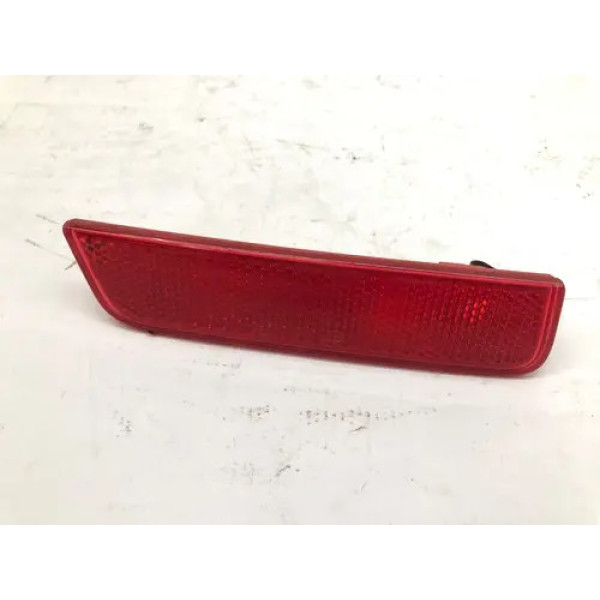 Refletor Olho Gato Esquerdo Para Choque Traseiro Duster 2015 Vermelho