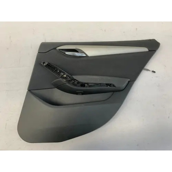 Forro Porta Traseiro Direito Bmw X1 2010 2015 Couro Preto