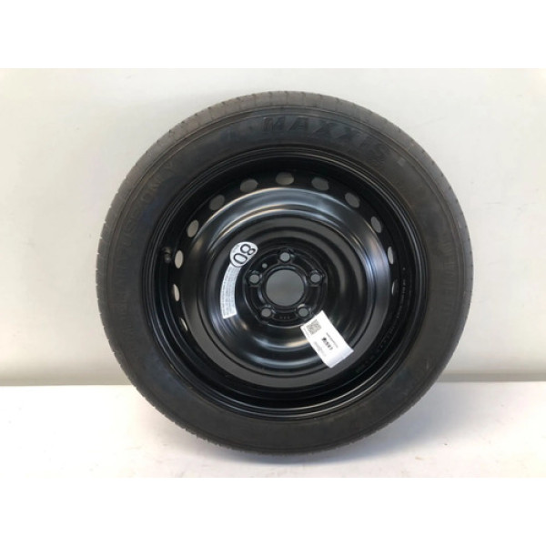 Roda Estepe Pneu Fino Jeep Commander Aro 17 5x110 2021 2025 Preto