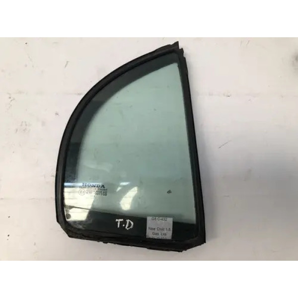Vidro Vigia Traseiro Esquerdo New Civic G8 2007 2011