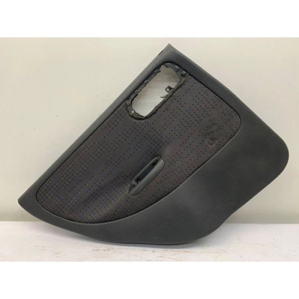Forro Porta Traseiro Esquerdo Gm Corsa 2003 2012 Hatch Preto (tecido/painel Escuro)