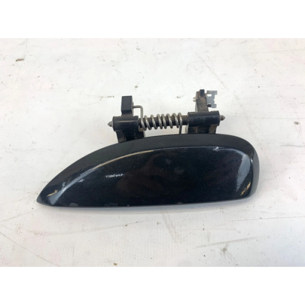 Maçaneta Externa Esquerda Renault Sandero 2014 2019 Preto Dianteira/traseira