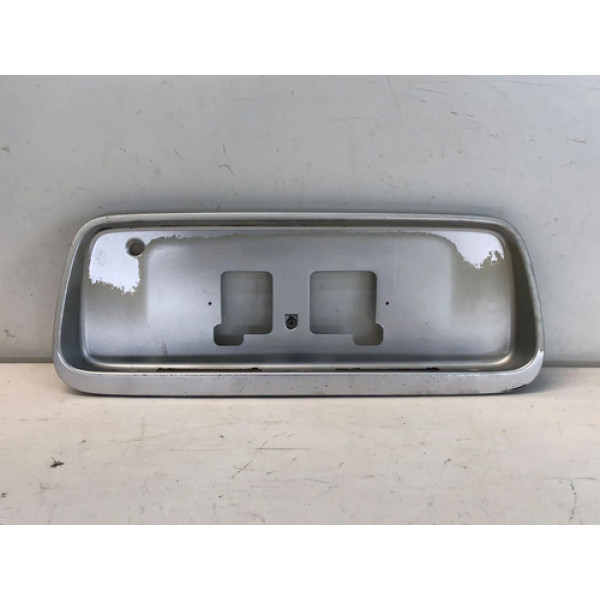 Moldura Placa Tampa Traseira Honda Civic 1996 2000 74891s04 Cinza