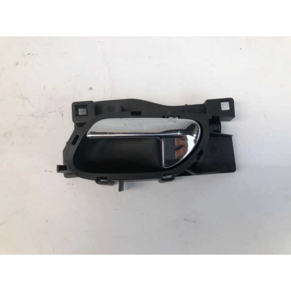 Maçaneta Interna Esquerda Citroën C4 Pallas 2007 2013 Cromado Dianteira/traseira