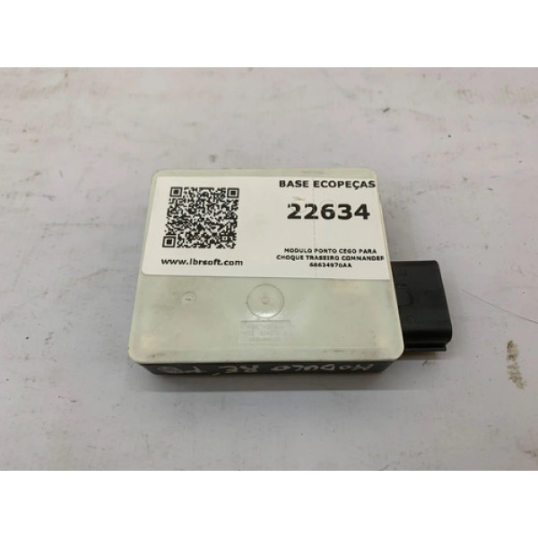 Modulo Ponto Cego Para Choque Traseiro Commander 68624970aa Preto