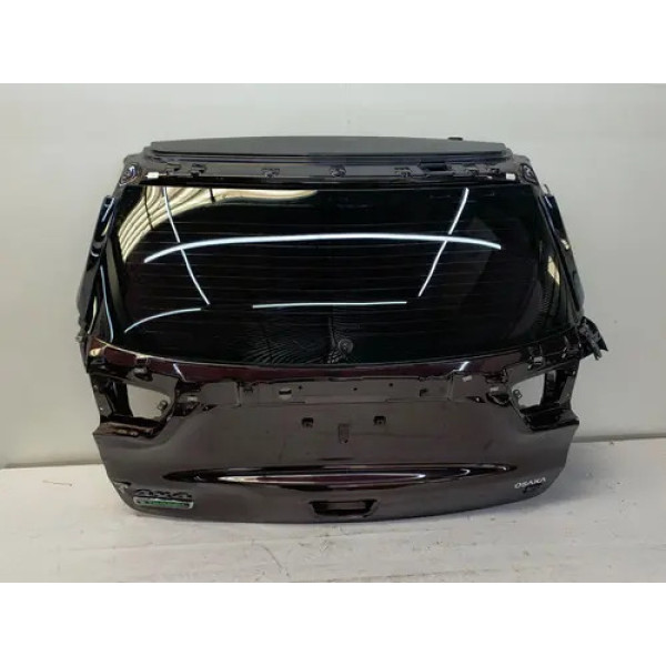 Tampa Traseira Jeep Compass 2016 2021 Detalhe Marrom