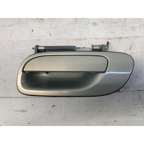 Maçaneta Externa Traseira Esquerda Volvo V70 2000 2006 Prateado Traseira