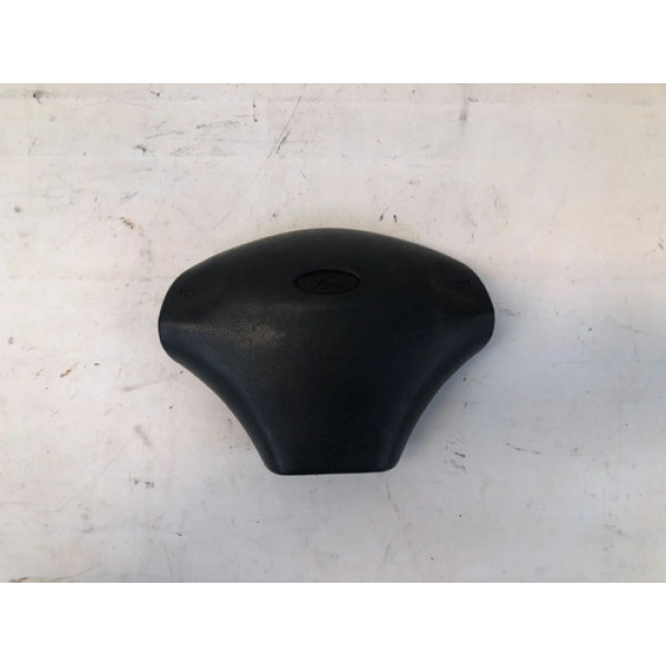 Tampa Capa Volante Buzina Ford Escort 1997 2003 Preto