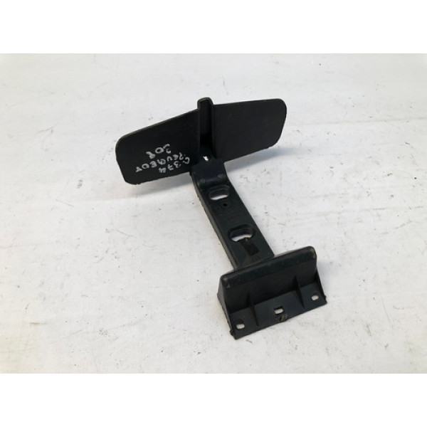 Suporte Console Central Rádio Peugeot 308 2012 2014 Preto