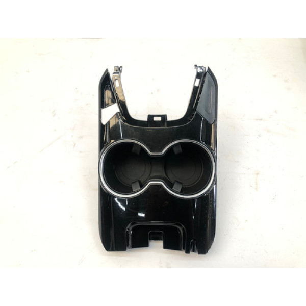 Porta Copos Console Ford Fusion Titanium 2013 2016 Detalhe Preto