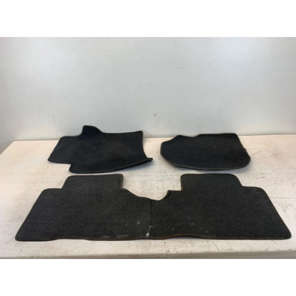 Jogo Tapete Carpete Honda Civic 2001 2006 Preto