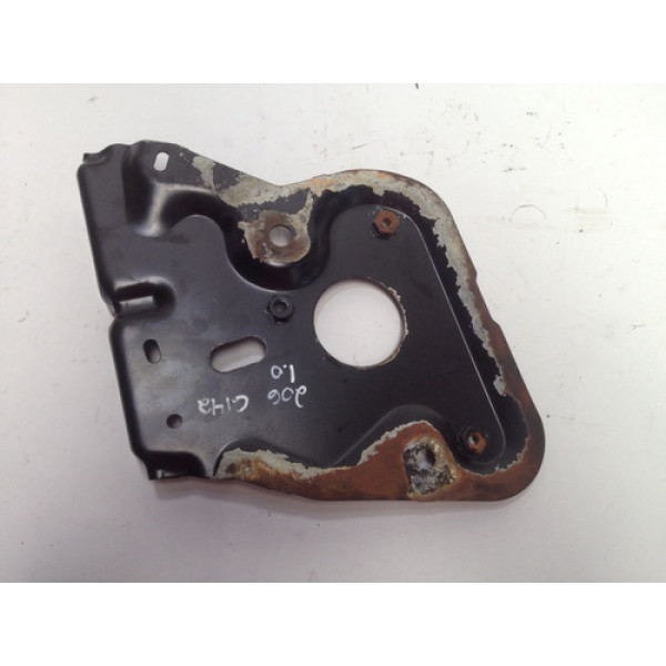 Suporte Bateria - Peugeot 206 Preto Com Áreas Oxidadas