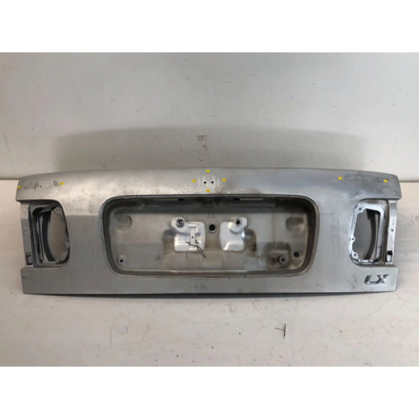 Tampa Traseira Honda Civic 1996 2000 Prata Detalhe Cinza