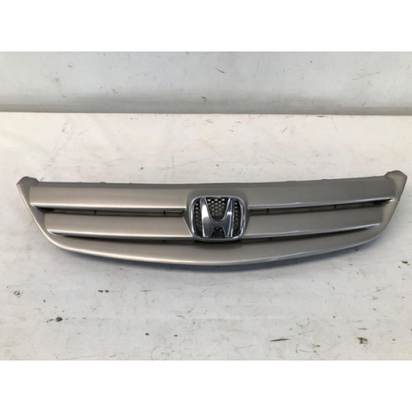 Grade Para Choque Dianteira Civic 2001 2003 Dourado Detalhe Dourado Brilhante
