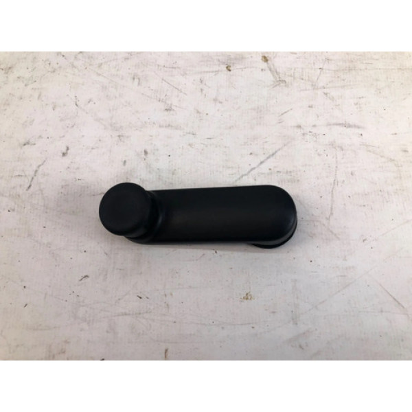 Manivela Vidro Manual Traseiro Renault Sandero 2014 2019 Preto