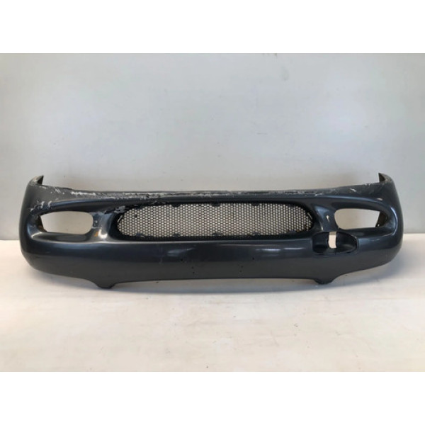 Para Choque Dianteiro Ford Escort 1997 2003 Detalhe Cinza