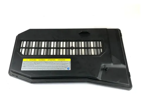 Tampa Caixa Bateria Porsche Cayenne 2011 2014 Detalhe Preto