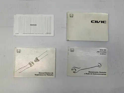 Manual Proprietário Honda Civic 2001 2006