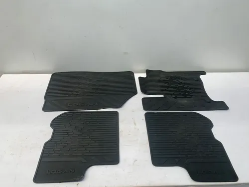 Jogo Tapete Original Renault Logan 2019 2024 Pvc Preto