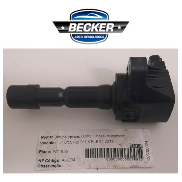 Bobina Ignição Honda City Flex 2013 - Cm11116