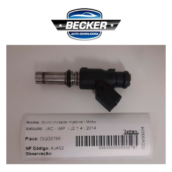 04 Bicos Injetores Jac J2 1.4 2014 - 28143540