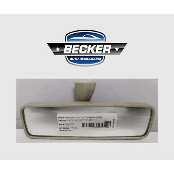 Retrovisor Interno Fiat Uno Way 2013
