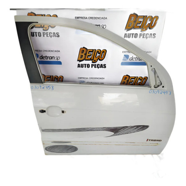 Porta Dianteira Direita Gol Voyage G5 G6 G7 Original Lj Dianteira Direito Branco