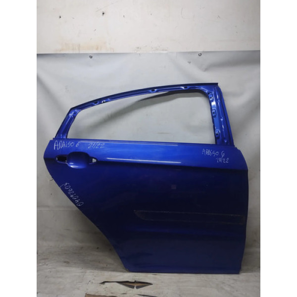 Porta Traseira Direita Arrizo 6 2021 2022 Original Gp Traseira Direita Azul